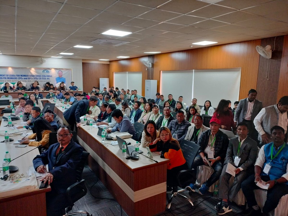 mopr_goi's tweet photo. Over two enriching days on 8 – 9 February 2024, participants from seven Districts in #ArunachalPradesh under Zone-II came together for a transformative workshop aligning #PanchayatDevelopmentIndex (#PDI) with Localisation of Sustainable Development Goals (#LSDGs). Some glimpses: https://t.co/BS5nDnLm3p