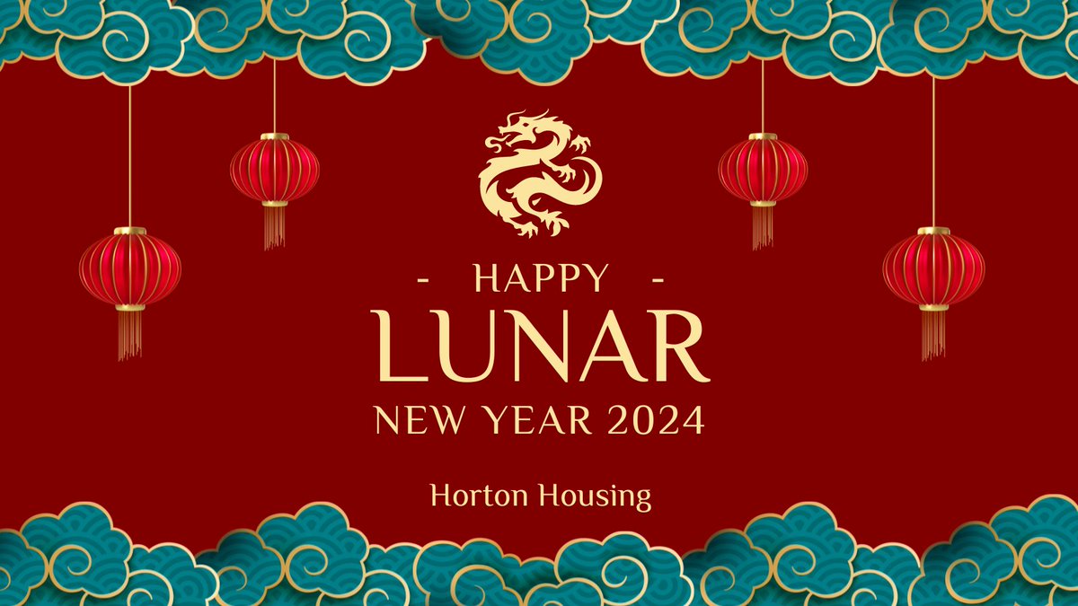 Horton Housing Association would like to wish a very happy Lunar New Year to all those celebrating!