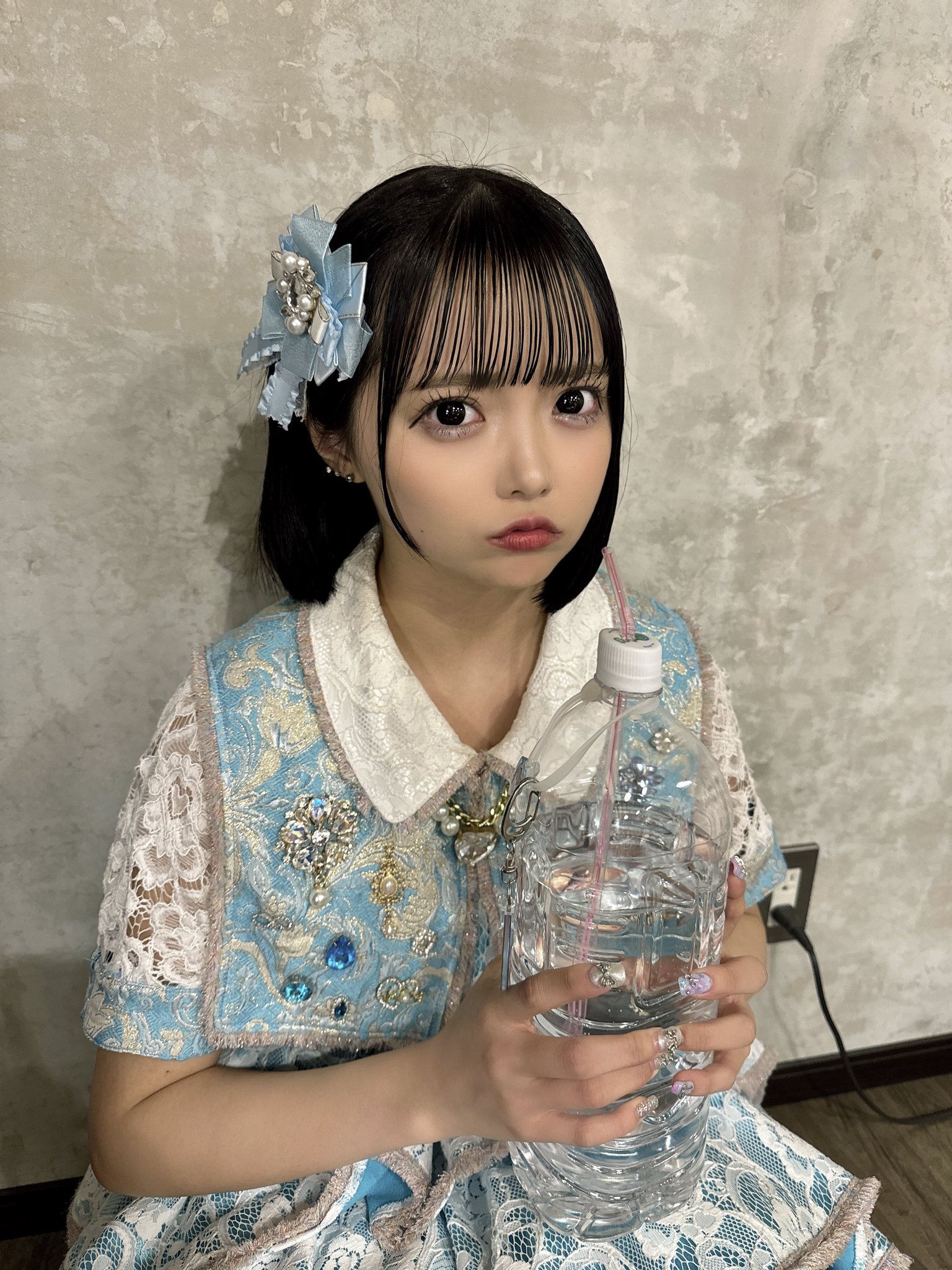 CANDY TUNEユニフォーム 福山梨乃 (水色) りのまる ( 福山梨乃