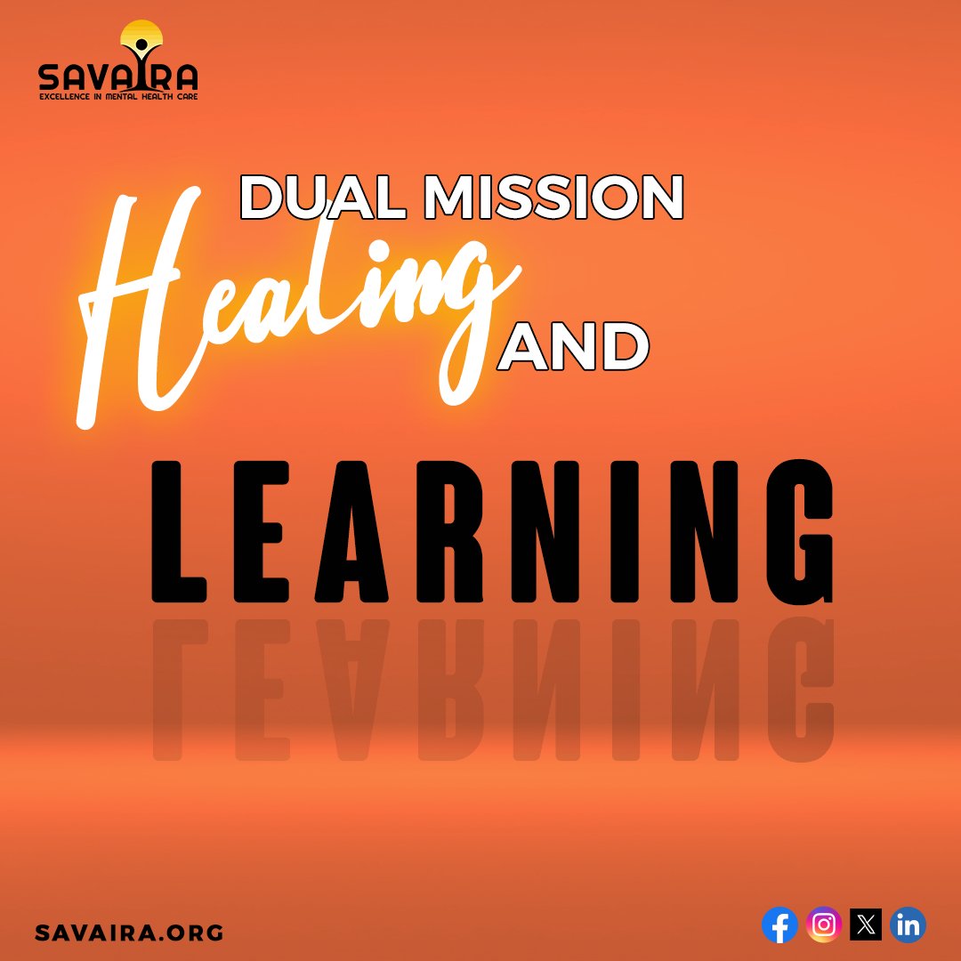 Explore our new blog diving into how mental well-being empowers knowledge and growth. Read our blog: savaira.org/dual-mission-h… #DualMission #HealingLearning #MentalHealthMatters #PersonalGrowth #Empowerment #DualMission #HealingLearning #MentalHealthMatters #PersonalGrowth