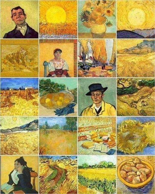 Vincent van Cogh...e  il giallo! 💛