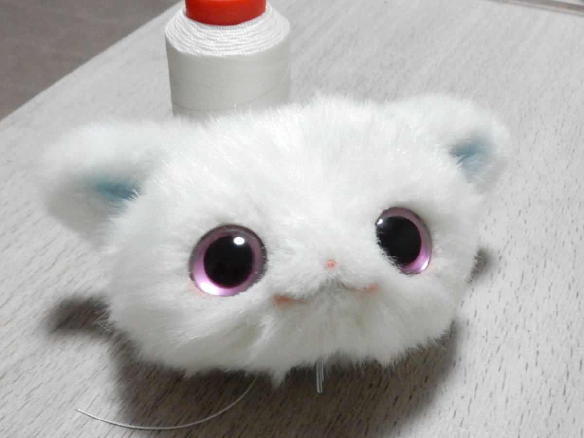 ここまでできました。もう体はできているので、あとちょっと。 目です