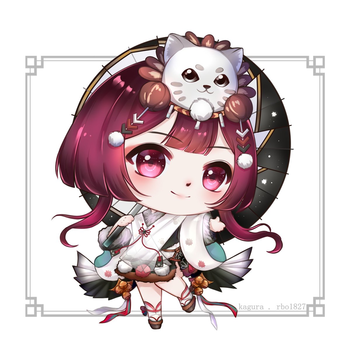 Realb1827's tweet photo. Happy Lunar New Year 🧧🧧🧧
#Onmyoji https://t.co/OetLiB4rDg