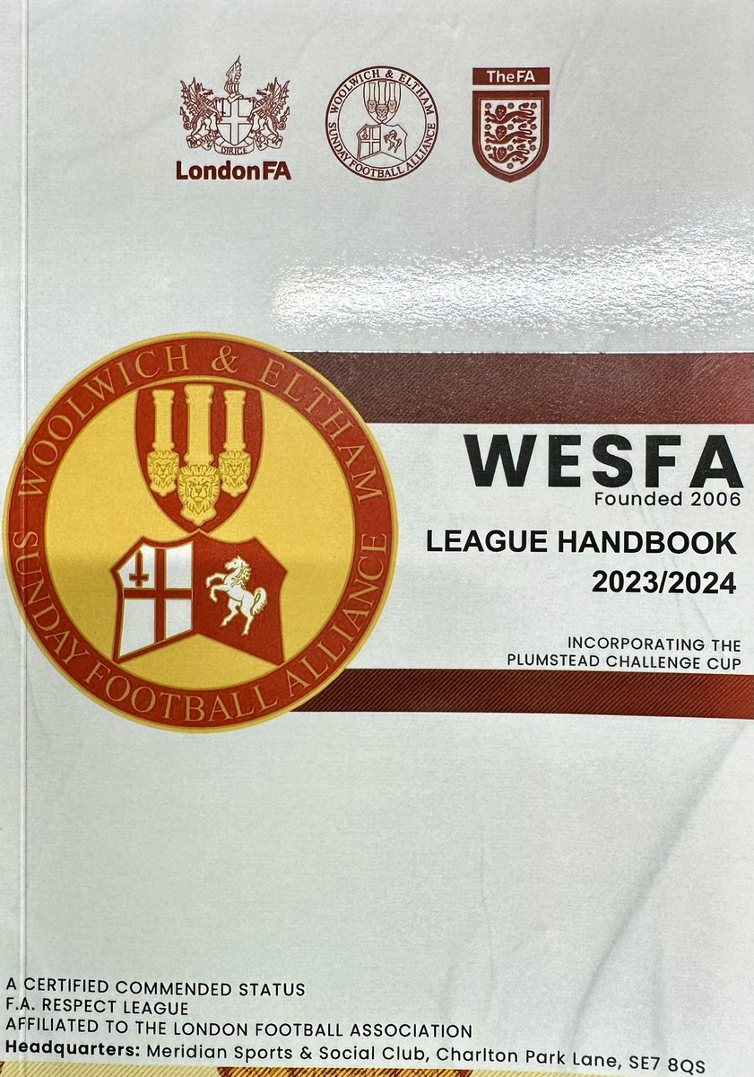 Great to have had a meeting with the @wesfa Secretary this morning. Our working association with WESFA now spans 12 consecutive seasons, top quality people and League who we are delighted to support.