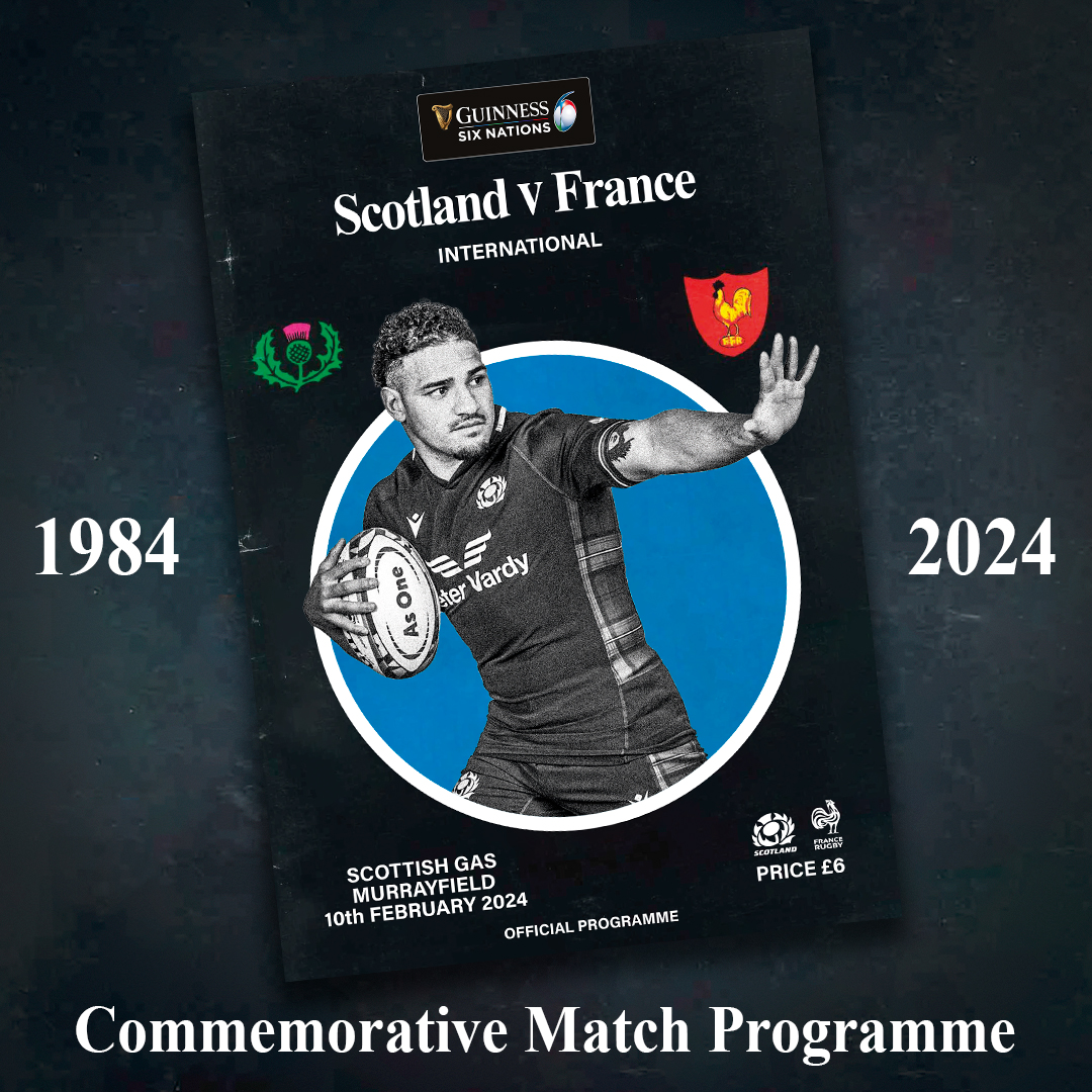 An extra-special match day programme to mark the 1984 Grand Slam 💙

Not at the game? Buy online here ➡️ bit.ly/3uxsHg3