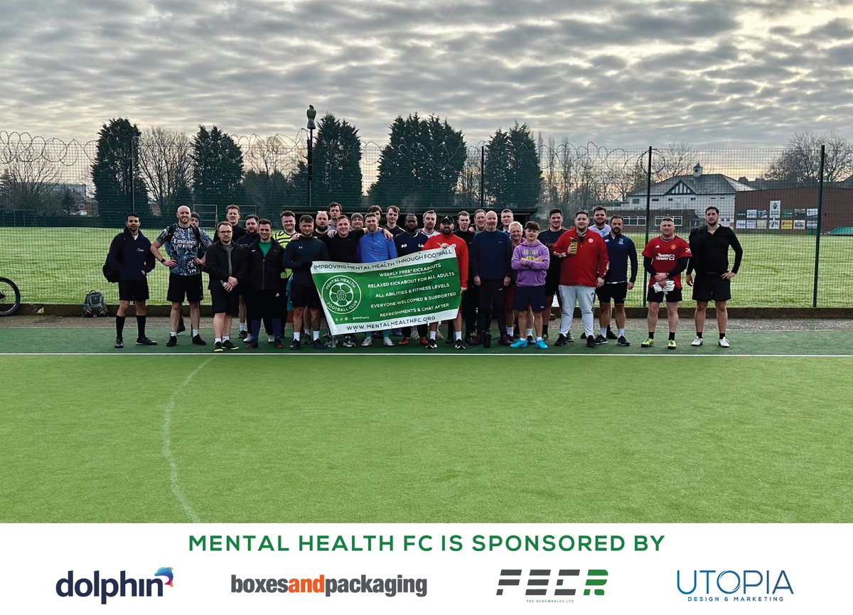 💚⚽️ MHFC SATURDAY SESSION 10/02/24 ⚽️💚 36 people turned up today with some new faces which is awesome 🙌 7 people stayed behind for refreshments & chat🥤 IMPROVING MENTAL HEALTH THROUGH FOOTBALL 💚 EVERYONE WELCOMED & SUPPORTED 🙌 #MHFC #MentalHealthFC #MentalHealthMatters