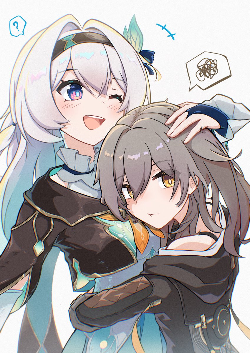 bloodzmoon_'s tweet photo. 私のだよ！

#honkaistarrail #honkaistarrailfanart #firefly #stelle #illustration #digitalart https://t.co/W8irmWHN1Y