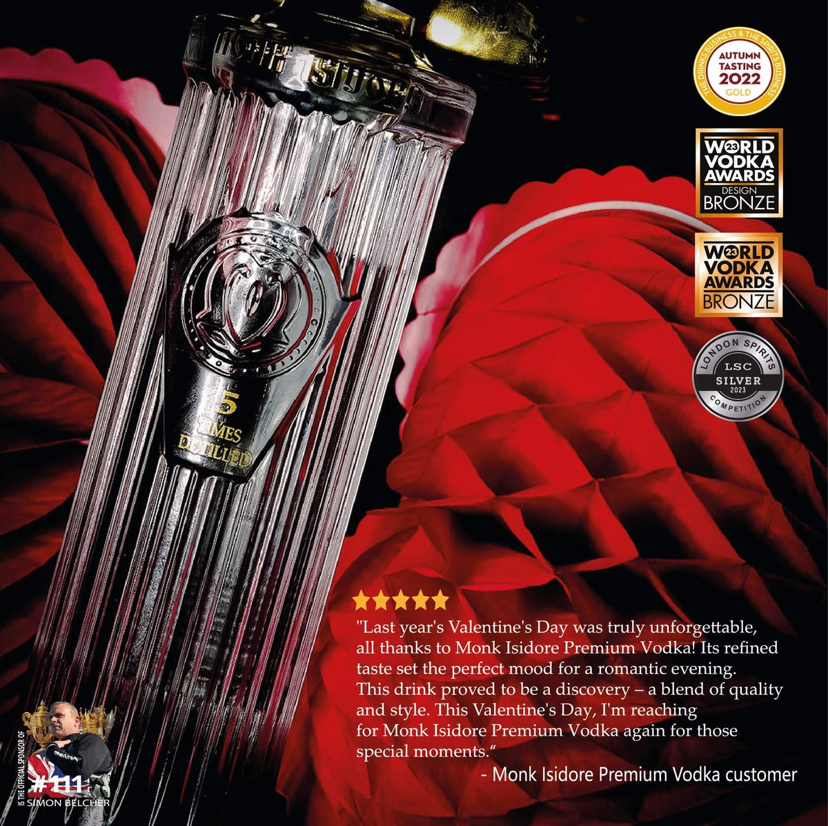 🌹✨ Love is in the air, and so is the spirit of celebration! 🥂✨ This Valentine's Day, elevate your moments with Monk Isidore Premium Vodka - the epitome of love and refinement. 💖🍸

#vodkalovers #vodkanight #vodkacocktail #vodkagram #vodkamoments #vodkalife #monkisidorevodka