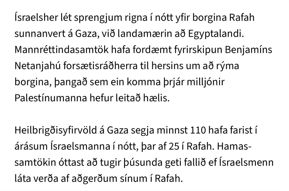 Þetta heitir þjóðarmorð