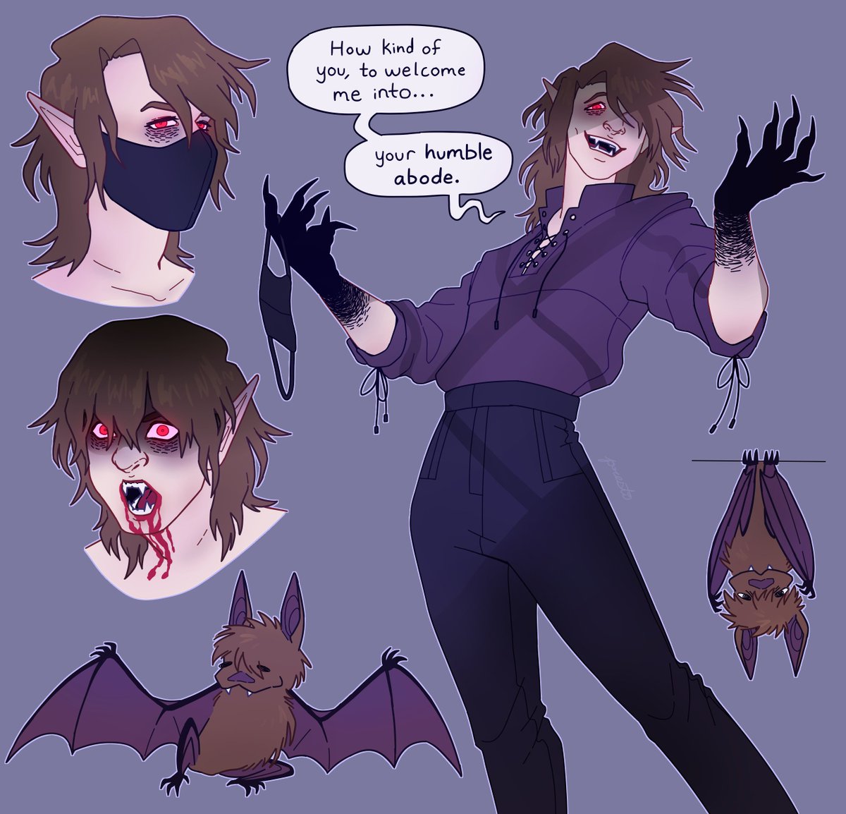 presti_digitate's tweet image. // blood
a little vampire ranbus design

#ranboofanart