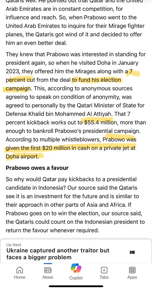 Belum Jadi Pemimpim Prabowo sudah korup triliunan...

#prabowkArogan #Paktelur #PraboroKorupsi #PrabowoGibranCurang #PrabowoTidakpunyaHati #PrabkwoPenculik #SerieDelCaribe2024