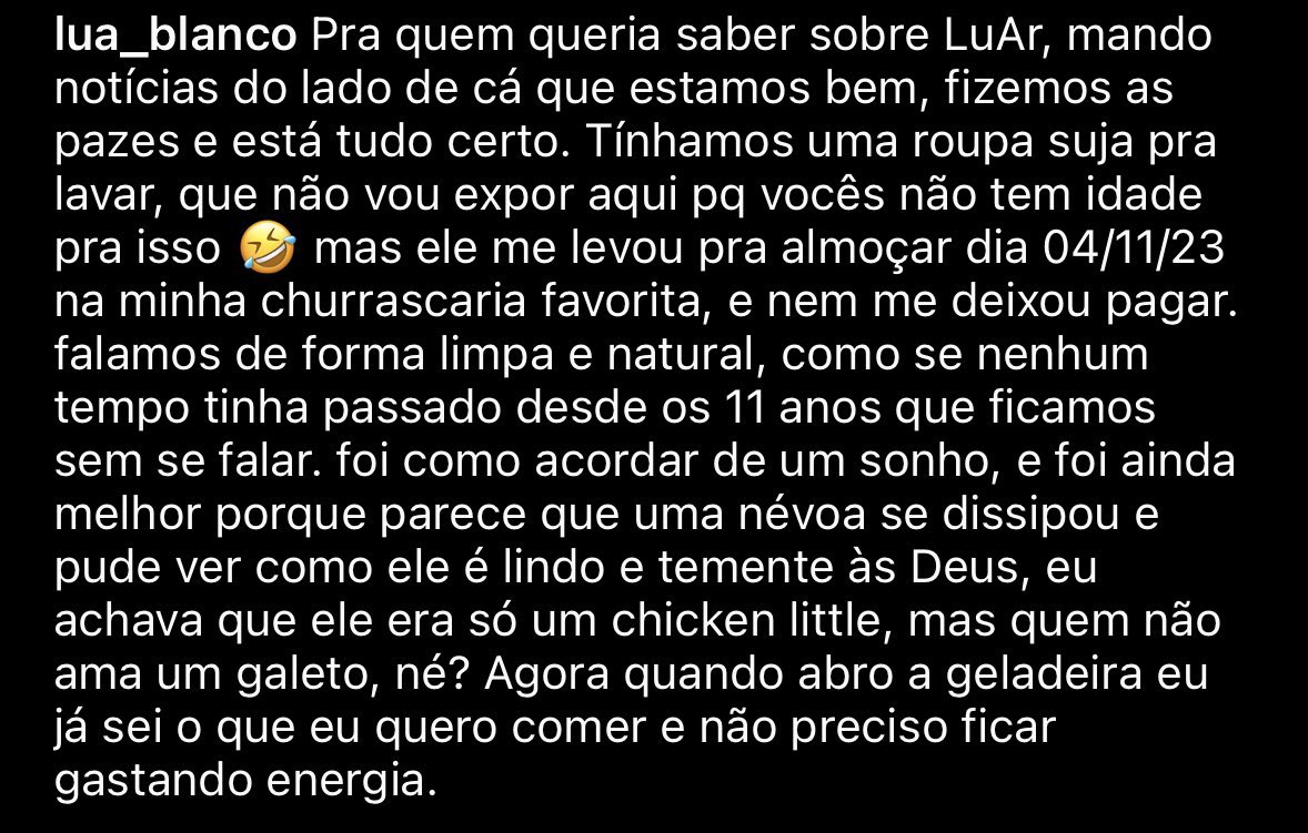 mendespier's tweet photo. meu deus a lua blanco e o arthur aguiar revivendo o falecido luar https://t.co/EJ32WswPbH