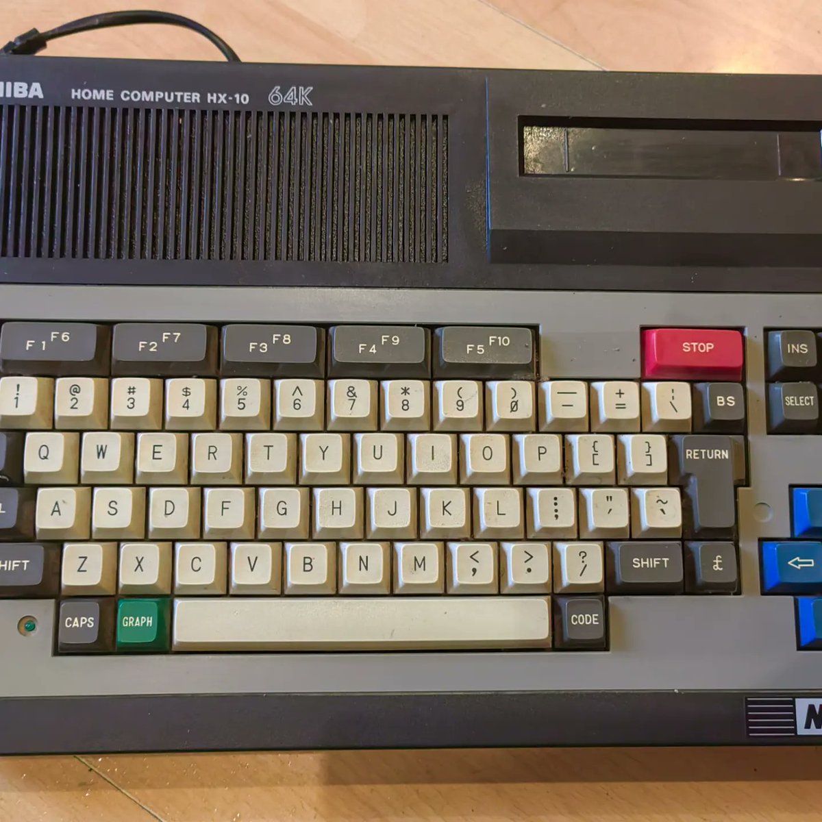 PEEKANDPOKE's tweet photo. #NewEntry #msx #toshiba #computermuseum #vintagegaming https://t.co/3HdtzP6KAo
