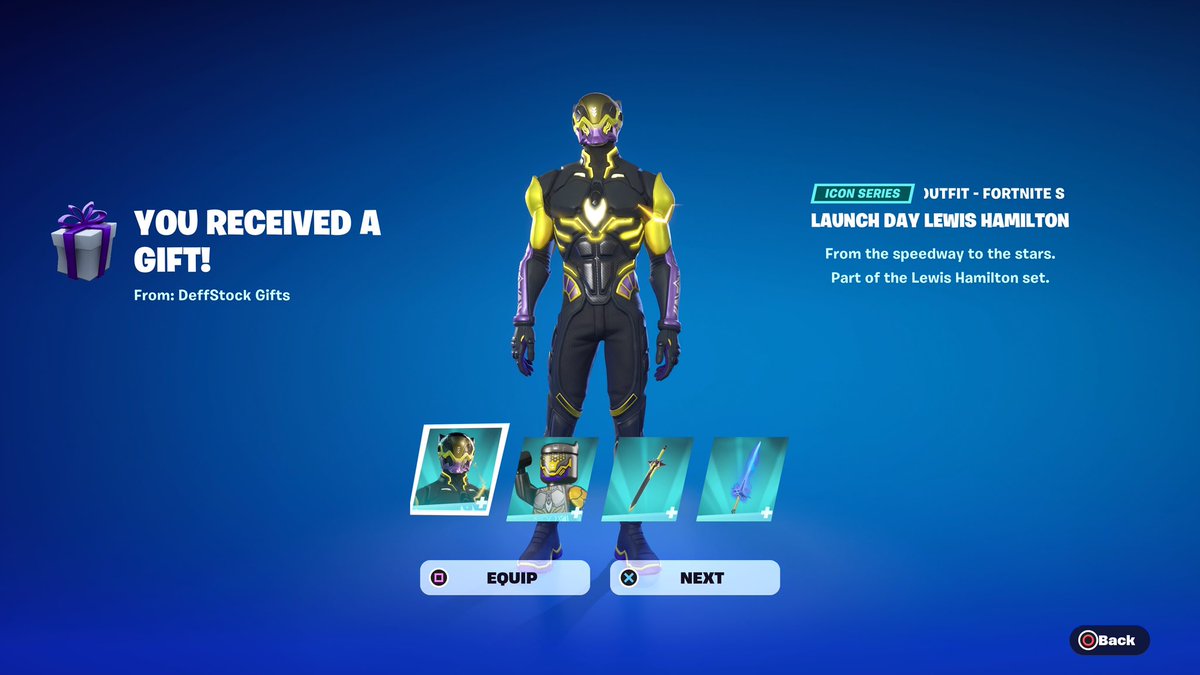 <a href="/DeffStock/">Garry</a>  Thank you for the 2k vbucks in gifts that I won in ur giveaway ❤️‍🔥  #DeffStockLegit