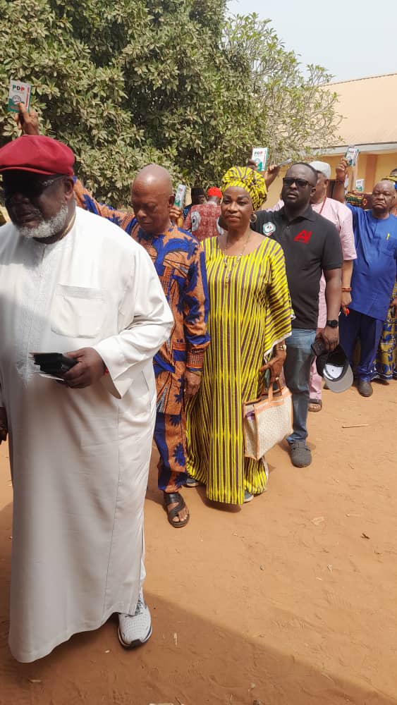AyshaUmar92's tweet image. With overwhelming turnout, party members have gathered in large numbers for the highly anticipated National Delegate Congress Election in Edo State, demonstrating their unwavering commitment to the democratic process. #Edo2024 #SupportPDP