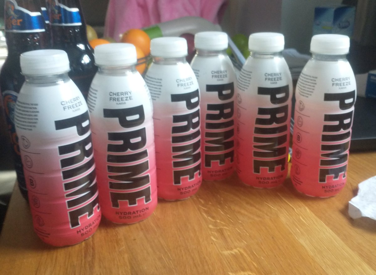 Got the new flavour of prime hydration, can't wait to try it out.