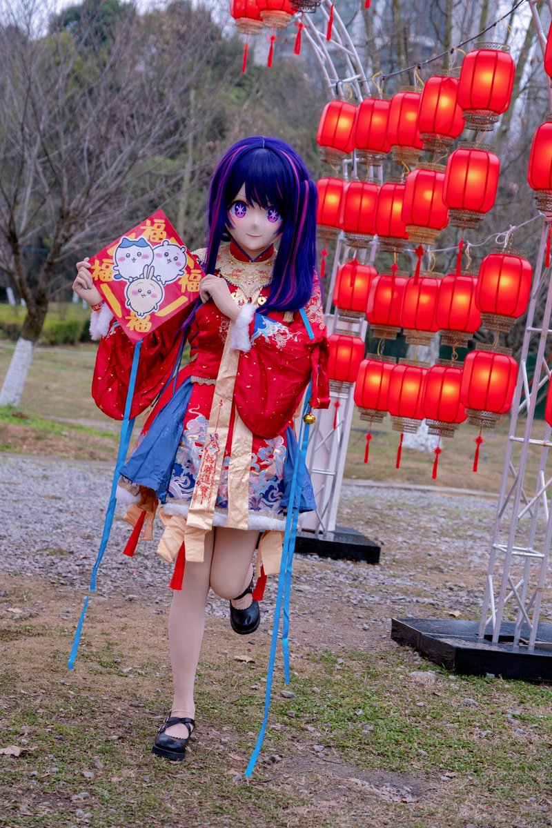 福星祝你新的一年福到 (＾▽＾) 
摄影：<a href="/95l6spy7/">𝕲𝖎 𝖀𝖚𝖐𝖎丨灰雪</a> 
#kigurumi
