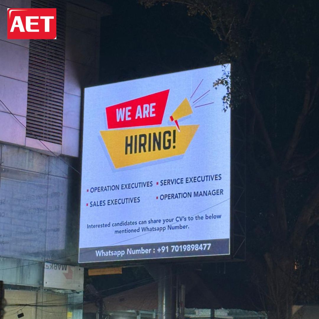 AETLEDDisplays's tweet photo. We're thrilled to announce the installation of two P6 Outdoor screens in Bangalore!πEach LED screen boasts an impressive 64 Sq.Mβ¨ π€ Stay tuned! π‘ π
#aetleddisplays #AETIndia #AETGlobal #digitalsignage #Bangalore #makinganimpact #outdooradvertising #outdoorscreens #p6 https://t.co/OLnZBxDlfh