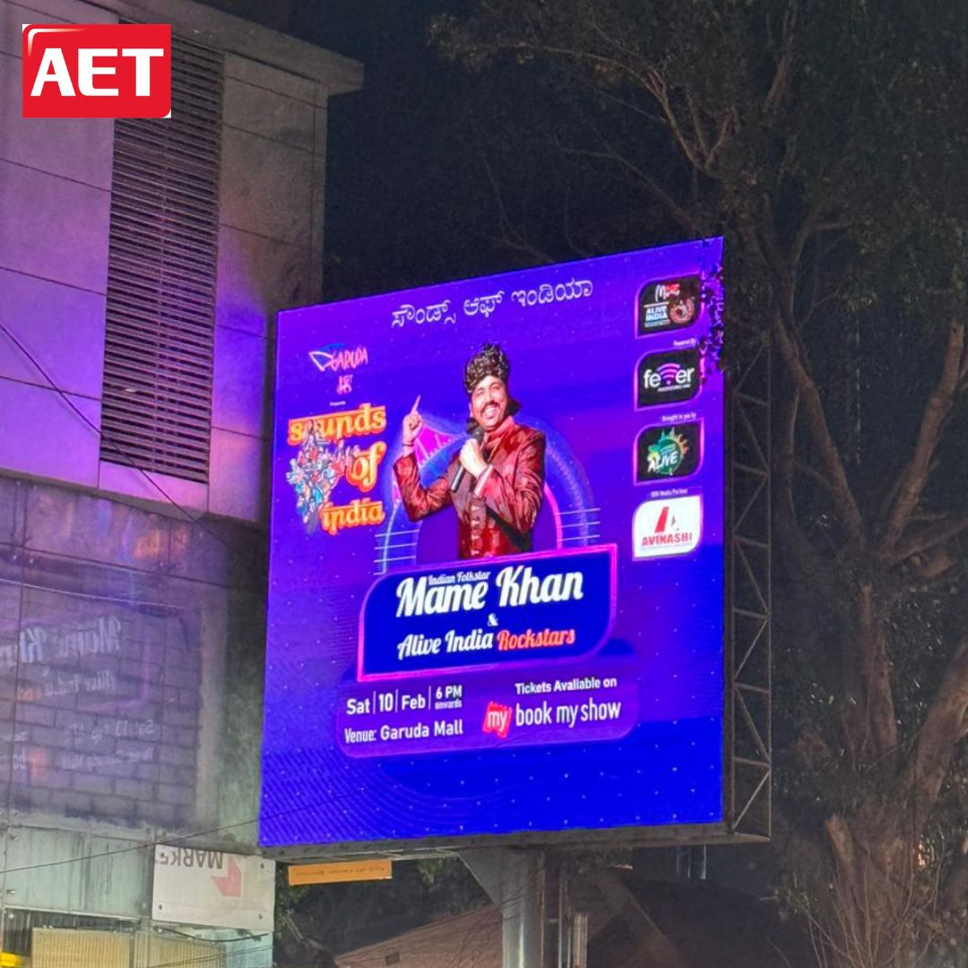 AETLEDDisplays's tweet photo. We're thrilled to announce the installation of two P6 Outdoor screens in Bangalore!πEach LED screen boasts an impressive 64 Sq.Mβ¨ π€ Stay tuned! π‘ π
#aetleddisplays #AETIndia #AETGlobal #digitalsignage #Bangalore #makinganimpact #outdooradvertising #outdoorscreens #p6 https://t.co/OLnZBxDlfh