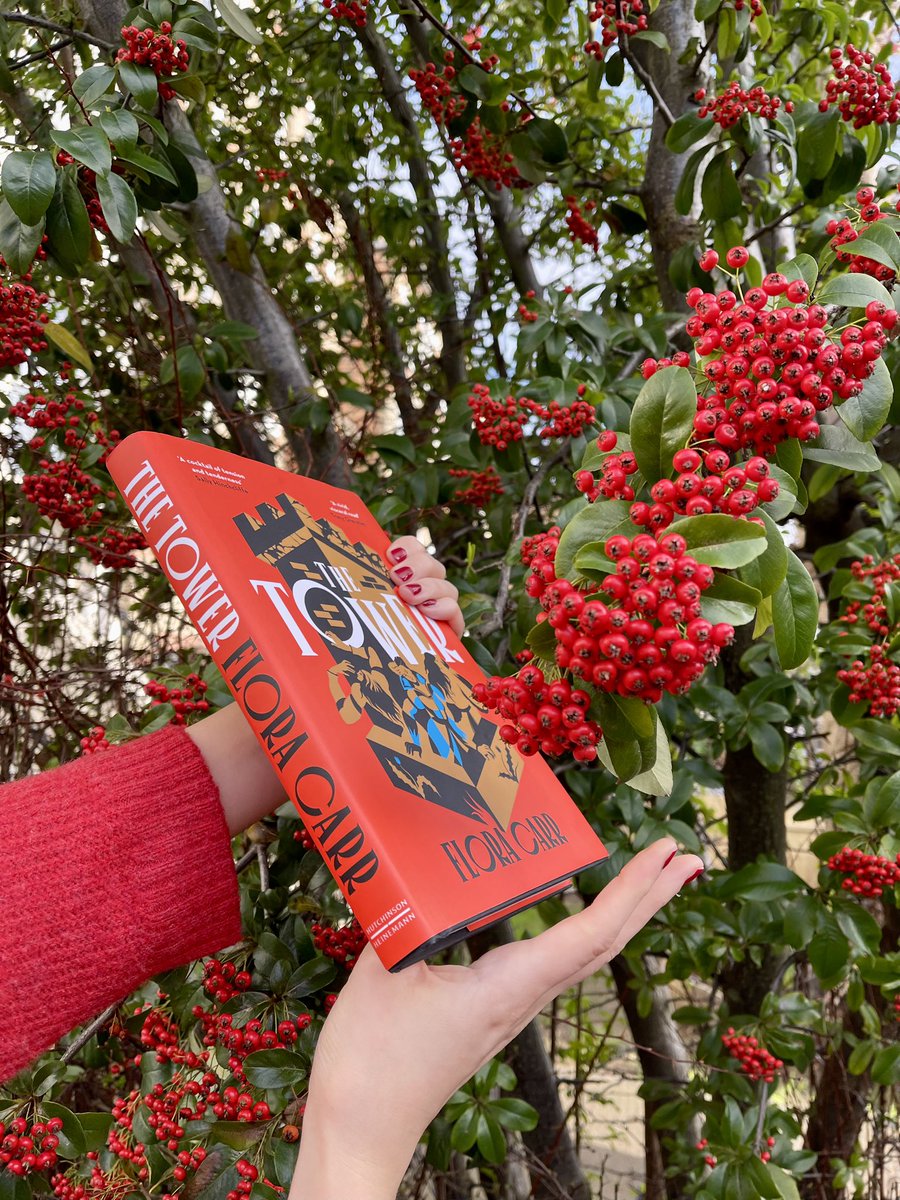 floracarr_'s tweet photo. The U.K. hardback of my debut THE TOWER has arrived, and the colours have come out so bright and beautiful a mini photoshoot was required to do them justice ๐ฅ๐ฐโฅ๏ธ
Thank you to the wonderful team at @HutchHeinemann, Iโm still pinching myself.
#booktwitter #TheTower https://t.co/c3tTDRdCy8
