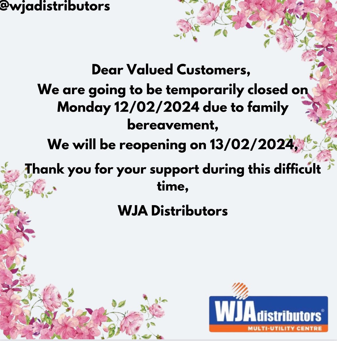 WJA Distributors (@WJADistributors) / Posts / X