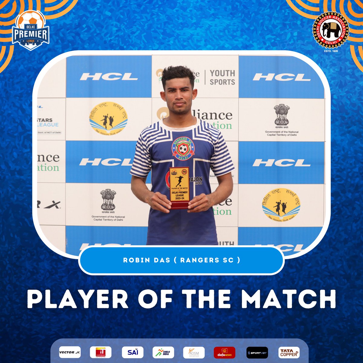FootballDelhi's tweet photo. RANGERS MADE IT 🔥

RSC 1️⃣-0️⃣ SDFC

ROBIN DAS IS THE PLAYER OF THE MATCH ( RANGERS SC )

#footballdelhi 
 #delhipremierleague🏆 https://t.co/ESygjY7OxL