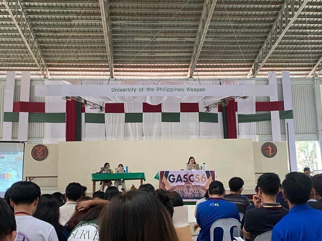 upd_chesc's tweet photo. ICYMI: The UPD College of Home Economics attended in the recently concluded 56th General Assembly of Student Councils (GASC) at the University of the Philippines Visayas. CHE Rep to the USC Aika Vergara attended onsite and was the sole representative of the UPD CHESC

#GASC56 https://t.co/nJiKZ60xeB
