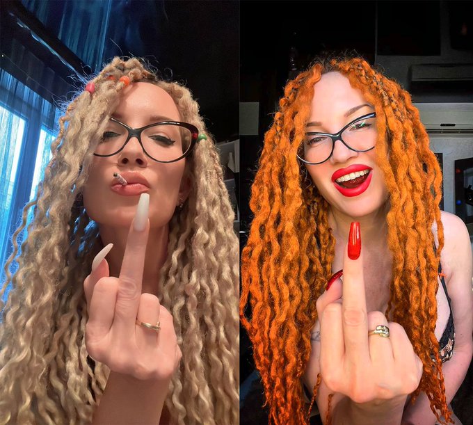 Hi losers and betas! I have a question: which hair color is better: blonde or redhead? Reply in comments