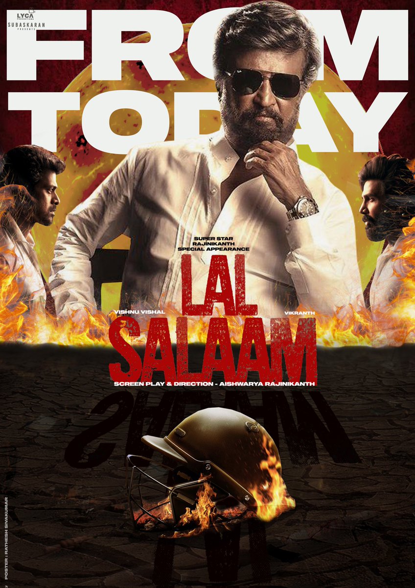 cinenayagan's tweet photo. #LaalSalaam - Movie #Updatechinna Review:

Link: https://t.co/Mmu1fG2uSm

#Rajinikanth Sir Cameo Pannala #Vikranth Bro Than Cameo Feel Atchi👍

2nd Half Super👍 Climax Gud.

Song &amp; Bgm Gud.
#VishnuVishal Nadippu♥️
Senthil Sir &amp; Thambi Ramaiah Nadiganyaa🫡

Watchable ✅ https://t.co/bhYbdlp1PI