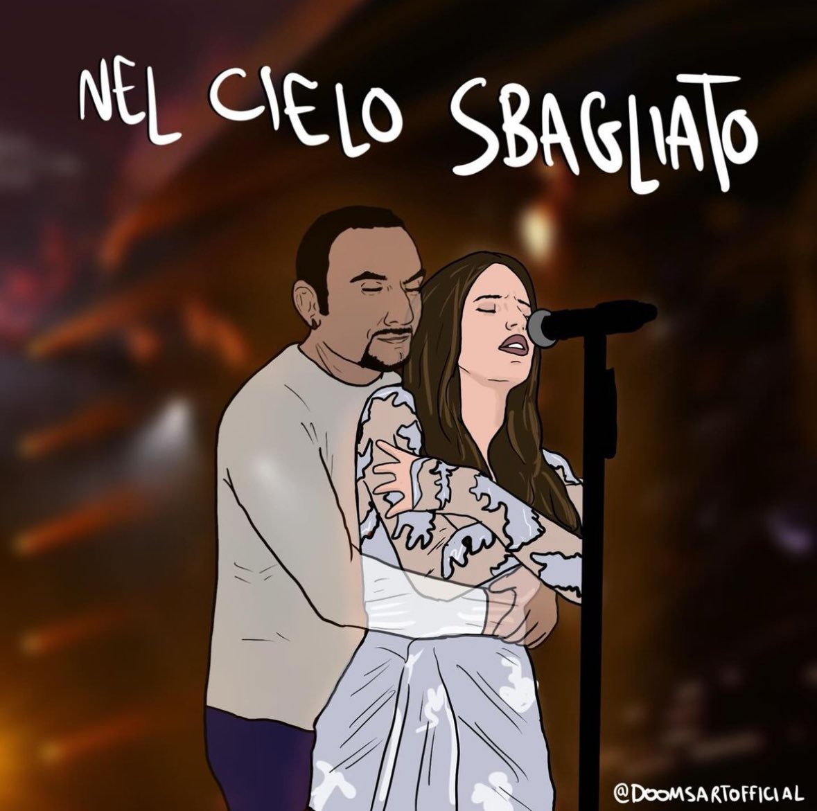 Comewhatmaay's tweet photo. Questo disegno da brividi ❤��‍🩹

#Sanremo2024 #AngelinaMango https://t.co/aONolMyF04