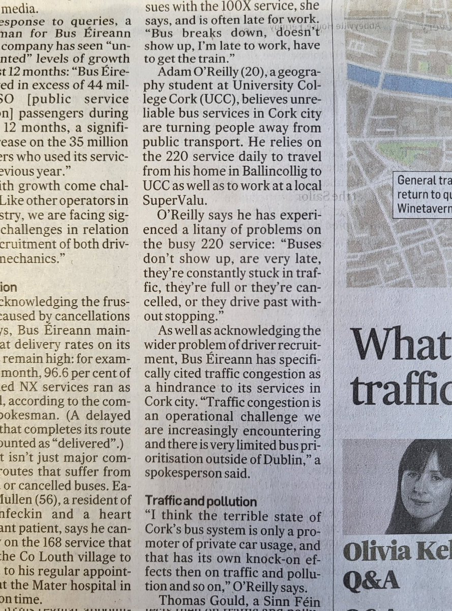 Bought an actual newspaper for once! 👀 <a href="/IrishTimes/">The Irish Times</a>