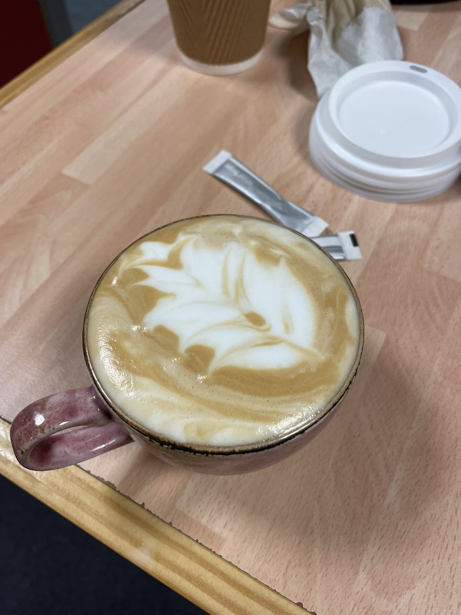 lchs_co's tweet photo. Thank you to @Hub_Internation and trainer Karen for our latte art session with Level 6 Hospitality pupils. 
Some very creative outcomes were produced. It got very competitive at some points ☕️ @LochendHigh @Lochend_HFTT #determination #creativity #latteart https://t.co/yshGvxVwzI