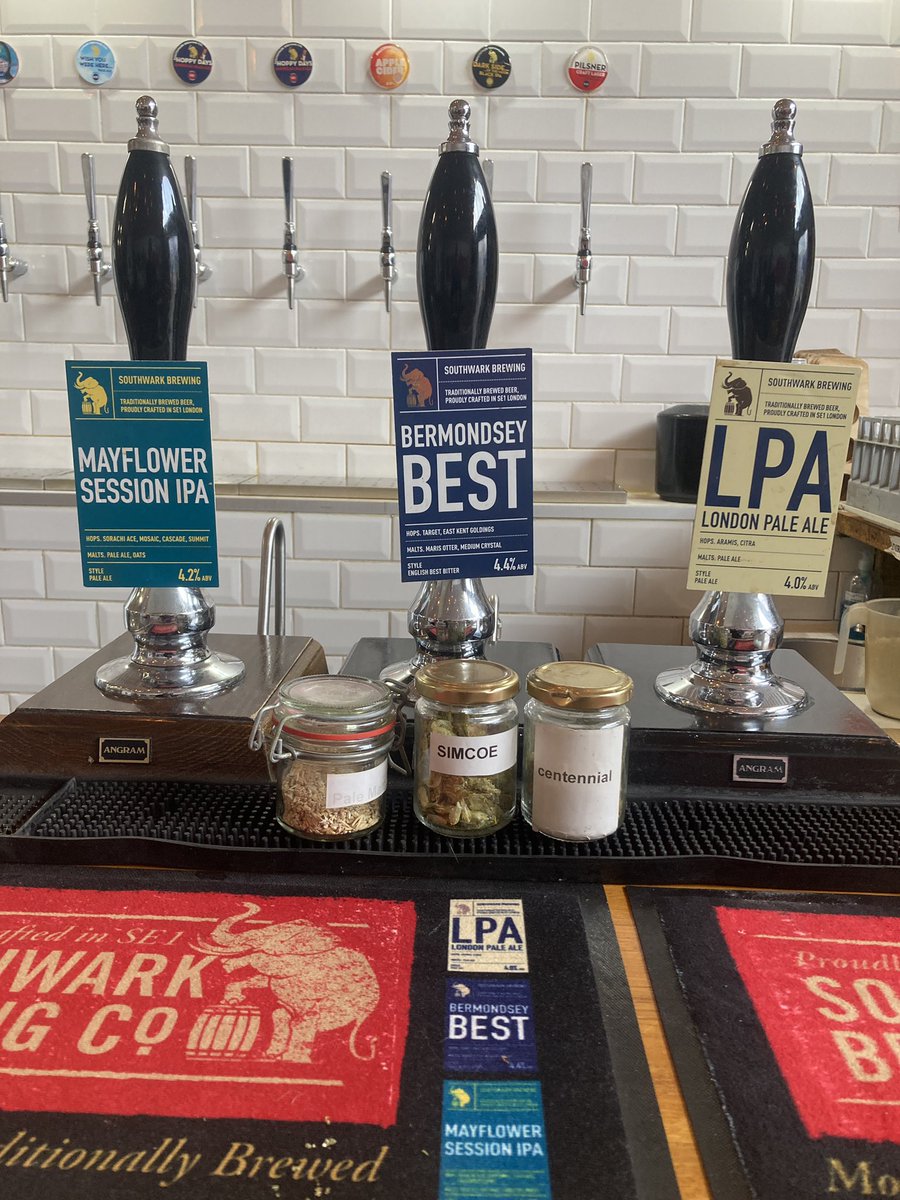 1st post dry Jan Bermondsey Microbrewery Experience &amp; we have a decent crowd here at <a href="/southwarkbeer/">Southwark Brewing</a> with @thekernelarch7 <a href="/mashpaddleuk/">Mash Paddle Brewery ✊🏼🍺</a> <a href="/AnspachHobday/">Anspach & Hobday Brewery</a> ahead! Cheers <a href="/UKBreweryTours/">UK Brewery Tours</a>