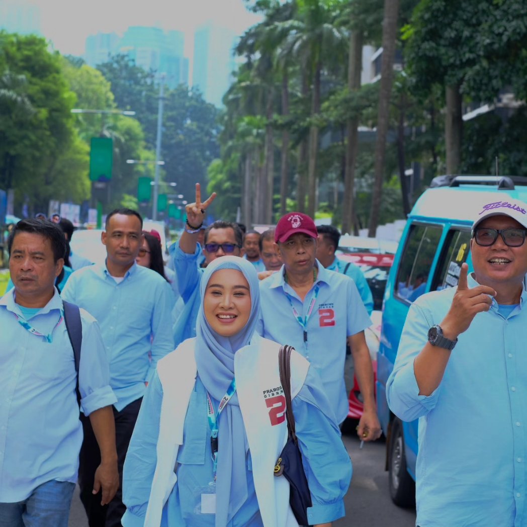 Menjemput kemenangan <a href="/prabowo/">Prabowo Subianto</a> <a href="/gibran_tweet/">Gibran Rakabuming</a> . Menatap masa depan yang lebih adil dan makmur.

#bangunpersatuannasional
#wujudkankesejahteraansosial
#menangkanpancasila