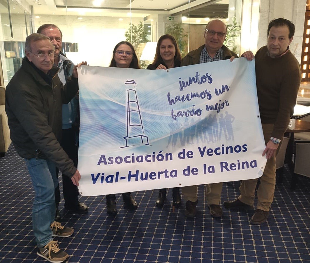 Equipo de la Junta Directiva de la A.V.V.VIAL HUERTA DE LA REINA