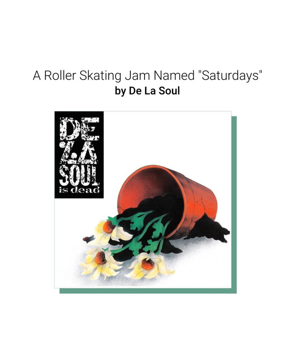 dmr_uk's tweet photo. Who doesn't want to listen to Native Tongues before or during a night out?

Check out De La Soul's A Roller Skating Jam Named "Saturdays":
https://t.co/nlm47frPqi

#DeLaSoul #HipHop #Music #MusicDiscovery #MusicRecommendations https://t.co/ZmLTkYGqAb