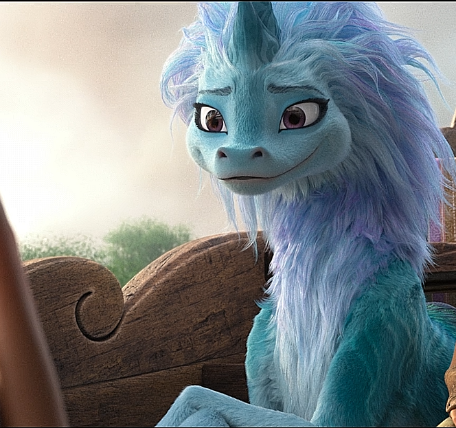 Akirameerkat's tweet photo. Happy Lunar New Year, Year of the dragon,ussually I don't do holiday things much, but I love fluff noodles #RayaAndTheLastDragon #Disney #SisuDatu #PenguDatu https://t.co/eQSD70GvhV