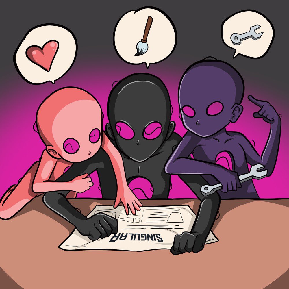 GenSingular || Art is the Key tweet media