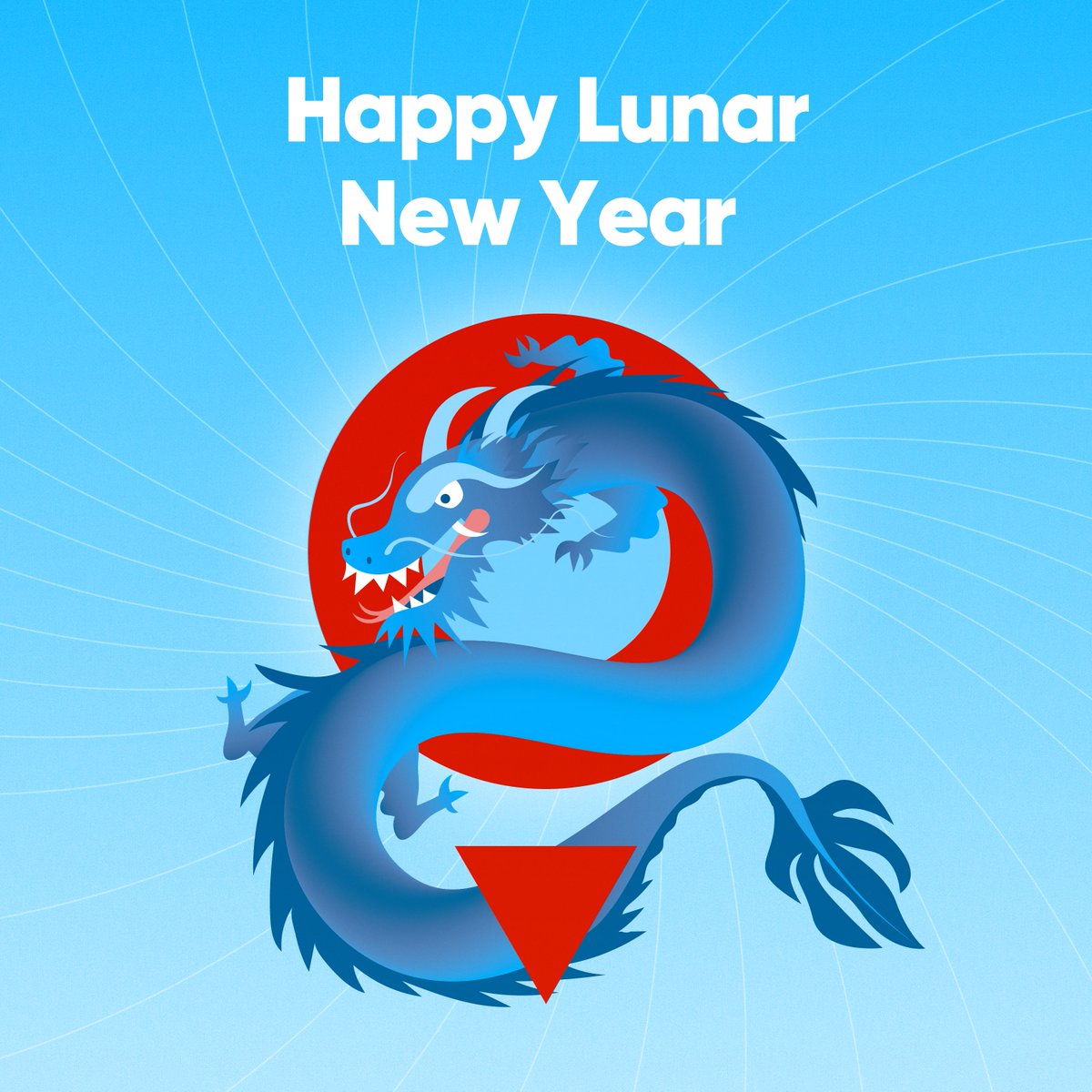 Happy #LunarNewYear! May the #YearOfTheDragon bring you good health, happiness and good luck. 🐲💫