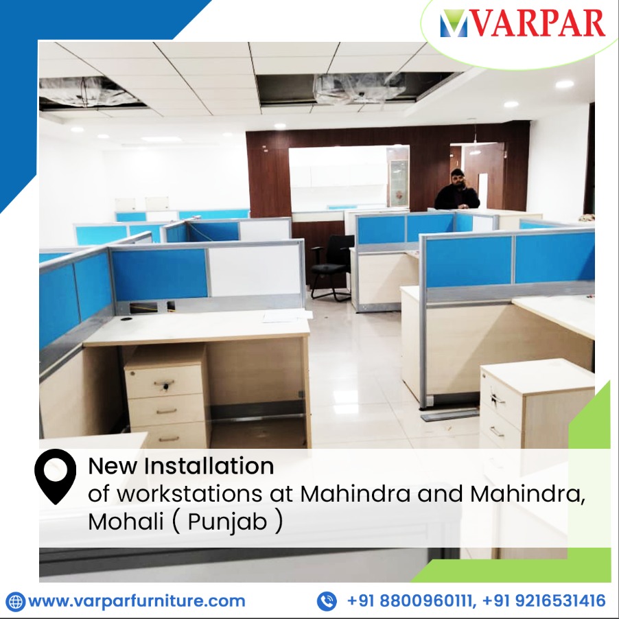 New Installation
of workstations at Mahindra and Mahindra, Mohali (Punjab)

#varpar #varpargroup #laboratary  #labinstallation #laboratoryfurniture #workbench #fumehood #adaptable #schoolabs  #varpargroup #varpar #Mahindra