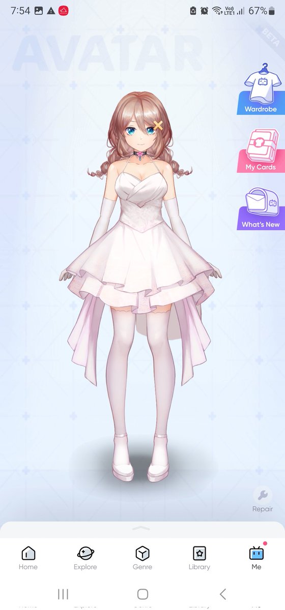 TwinkleStarsYZ's tweet image. #Avatarfun dress up 25 #bilibilicomics