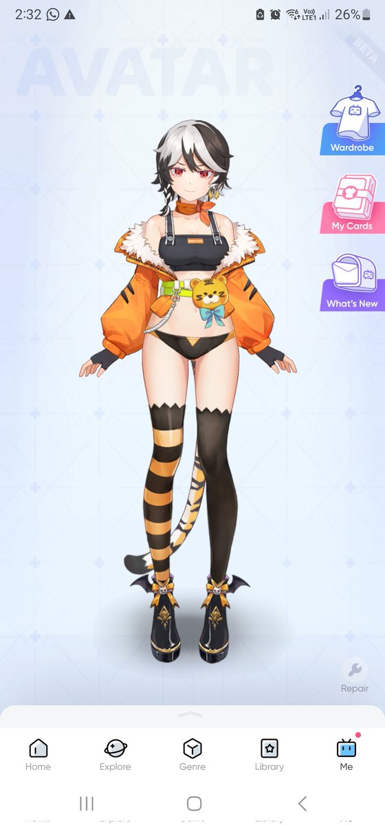 TwinkleStarsYZ's tweet image. #Avatarfun dress up 25 #bilibilicomics