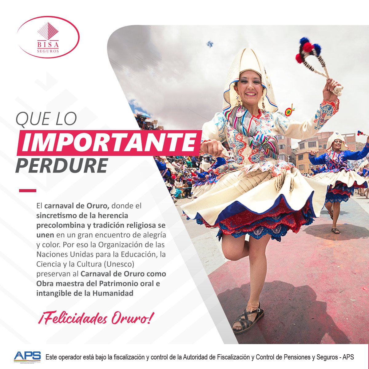 Hoy celebramos junto a esta linda ciudad llena de tradición y cultura. 🤩
¡Felicidades, Oruro! 🎉🍾