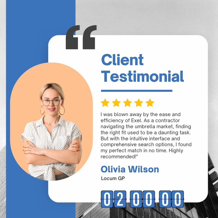 Don't just take our word for it! Hear what one of our early testers had to say about the new Exel Broker website. Get ready to join the ranks of satisfied contractors finding their perfect umbrella match effortlessly. #ExelBrokerLaunch #TestimonialTuesday"