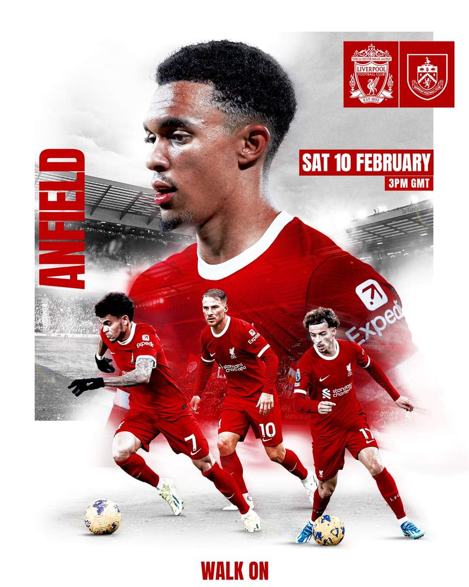 It's #PL MATCHDAY at Anfield 👊🔴 #LIVBUR #WalkOn #LFC #YNWA #OLSC #LFCUSA <a href="/IrishBrigadeLW/">The Irish Brigade</a> . Come watch with The Palm Beach Reds