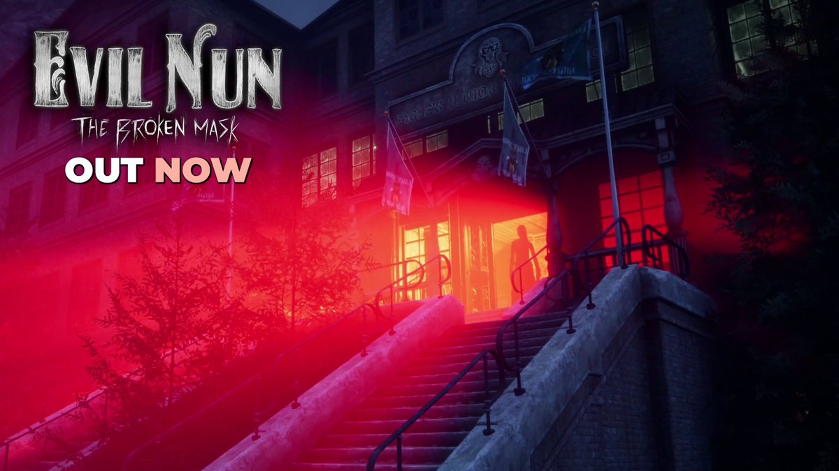 Feardemic (@feardemic) on Twitter photo She won't catch you now, but what about the others...? 🎭 #ScreenshotSaturday
Save the children and escape in Evil Nun: The Broken Mask now on PC & Consoles!
<a href="/KepleriansTeam/">Keplerians</a> #evilnun #horror #indiegame #indiedev #switch #nintendoswitch #pcgaming #xbox #playstation #ps4 #ps5 She won't catch you now, but what about the others...? 🎭 #ScreenshotSaturday
Save the children and escape in Evil Nun: The Broken Mask now on PC & Consoles!
<a href="/KepleriansTeam/">Keplerians</a> #evilnun #horror #indiegame #indiedev #switch #nintendoswitch #pcgaming #xbox #playstation #ps4 #ps5