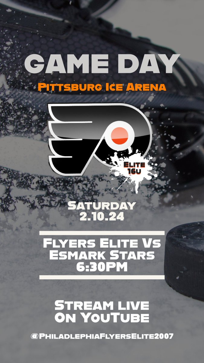 FlyersElite07's tweet photo. Gameday!! Let's Go!! https://t.co/hmsZdD7umP