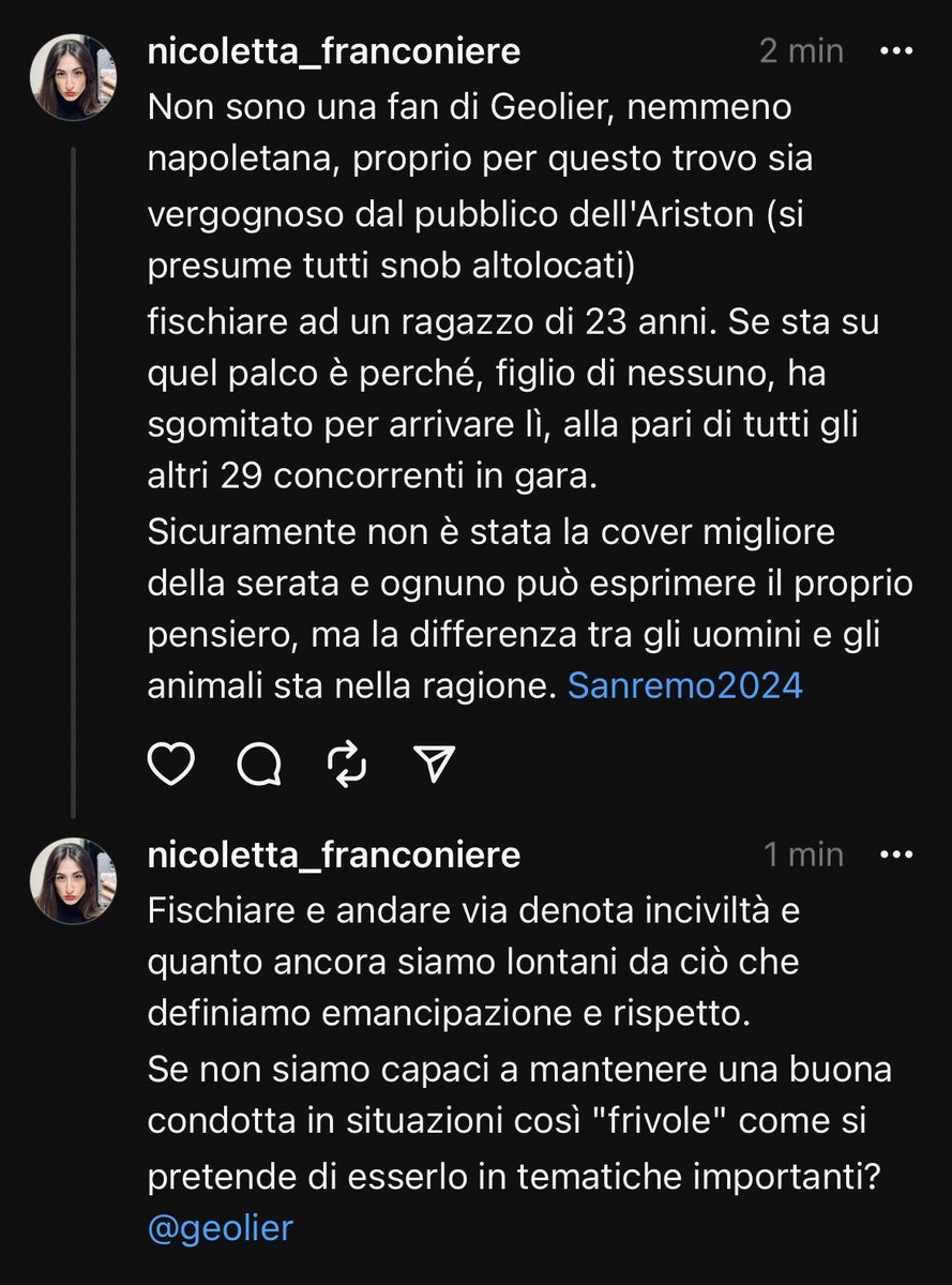 Morganina72's tweet photo. Vergognoso #Sanremo2024 https://t.co/utU0711Vd1