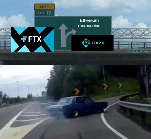 FTX 2.0 is the “right” choice.

#FTT #Memecoin #ETH