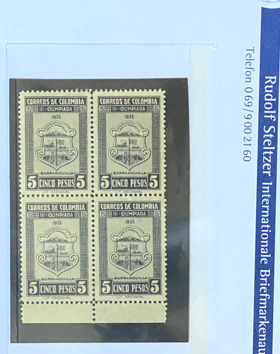 JFilatelicas's tweet photo. One of them has a certificate (it must be quite valuable) https://t.co/E8uNEERtOY